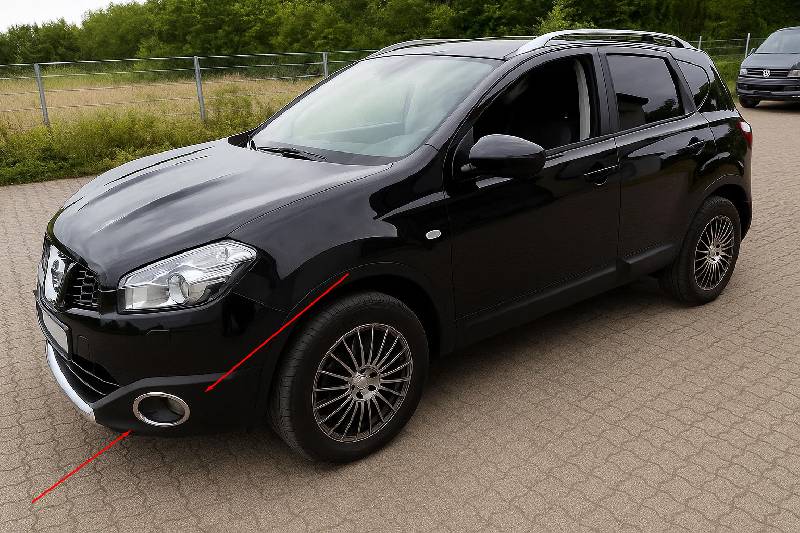 Накладки на противотуманки 2013-2018 (2 шт., нерж) Ford Custom 2013-2022 рр.