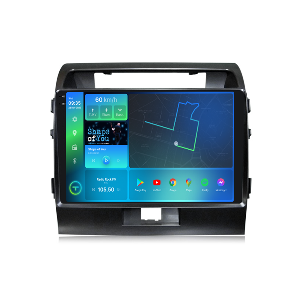 Штатна магнітола Torssen 2K Toyota LC200 2008+ F108256 4G Carplay DSP