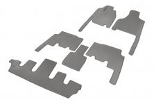 Килимки (3 ряди, EVA, сірі) Chrysler Voyager 2001-2007 рр.