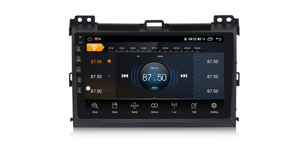 Штатна магнітола Torssen Toyota Prado 120 F9232 4G Carplay DSP