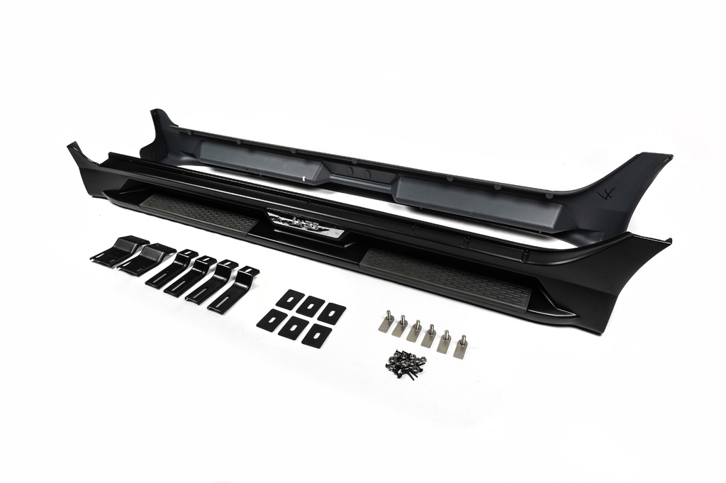 Бокові пороги Niken (2 шт, пластик) для Hyundai IX-35 2010-2015 рр