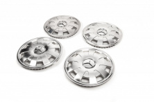 Ковпаки з нержавійки Пелюстки (1-катковий, 4 шт) Mercedes Sprinter W906 2006-2018 рр.