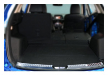 Накладка на задній поріг (нерж.) Mazda CX-5 2012-2017 рр.