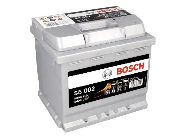 Акумулятор 54Ah-12v BOSCH (S5002) (207x175x190),R,EN530