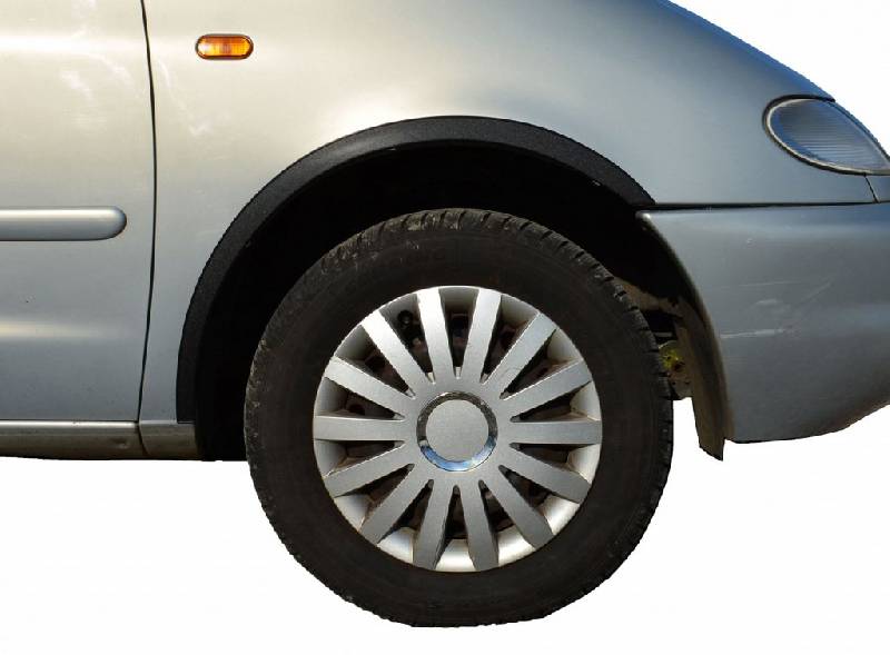 Накладки на арки (2001-2010, 4 шт, чорні) Volkswagen Sharan 1995-2010 рр.