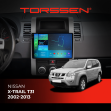 Штатна магнітола Torssen 2K Nissan Xtrail T31 02-13 F106128 4G Carplay DSP