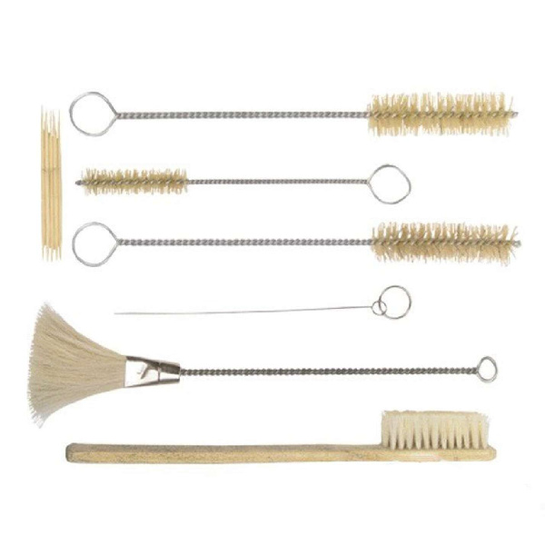 Комплект для чистки покрасочных пистолетов 12 шт INTERTOOL