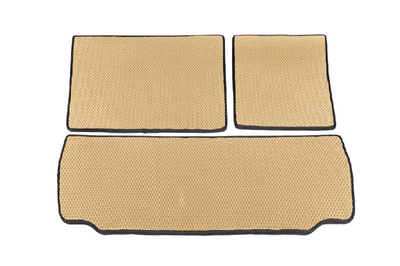 Килимки багажника (EVA, бежеві) Toyota Sequoia 2007-2022 рр.