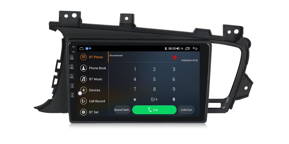 Штатна магнітола Torssen Kia Optima / K5 2011-2015 F9332 4G Carplay