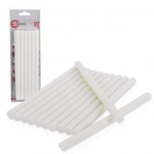 Комплект стержней клеевых белых 11,2 мм* 200 мм, 12 шт