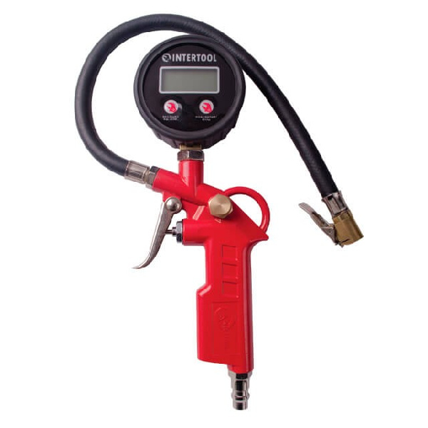 Пистолет для закачки шин с цифровым манометром 63 мм.