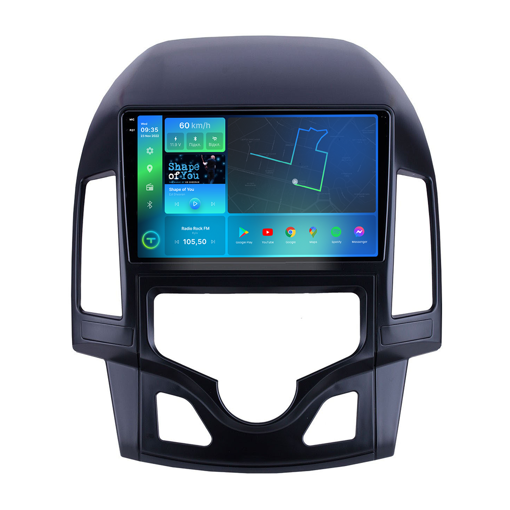 Штатна магнітола Torssen 2K Hyundai i30 2007-2012 climate F98256 4G Carplay DSP