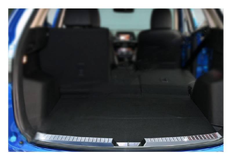 Накладка на задній поріг (нерж.) Mazda CX-5 2012-2017 рр.