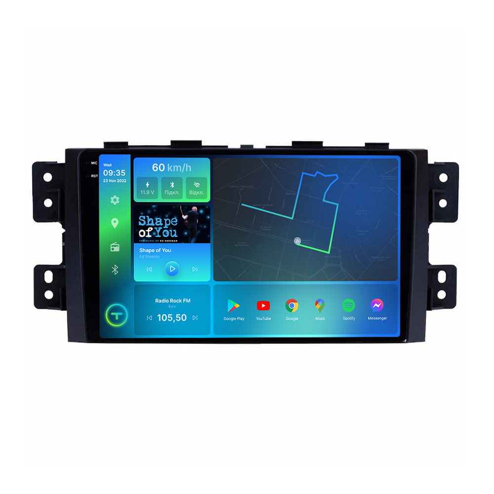 Штатна магнітола Torssen 2K Kia Mohave F9432 4G Carplay DSP