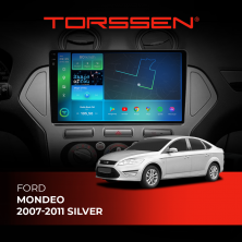 Штатна магнітола Torssen 2K Ford Mondeo 07-11 silver F9464 4G Carplay DSP