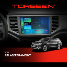 Штатна магнітола Torssen 2K VW Atlas/Teramont F10232 4G Carplay DSP