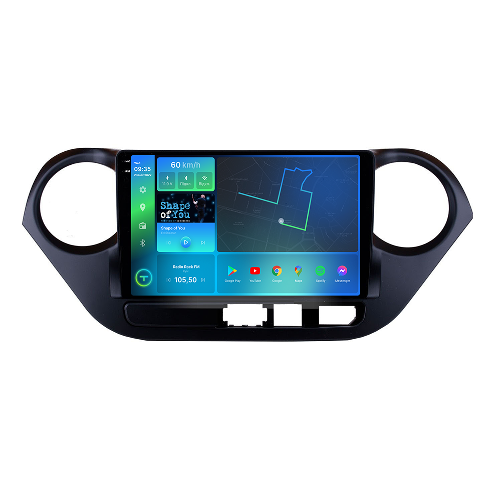 Штатна магнітола Torssen 2K DTS Hyundai I10 2013-2016 F9432 4G Carplay DSP