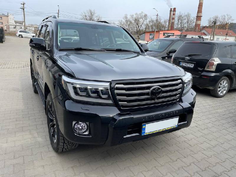 Передні фари 2007-2014 (Bugatti) Toyota Land Cruiser 200 2007-2021 рр.