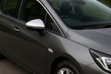 Накладка на дзеркала (2 шт, нерж.) Opel Astra K 2016-2021 рр.