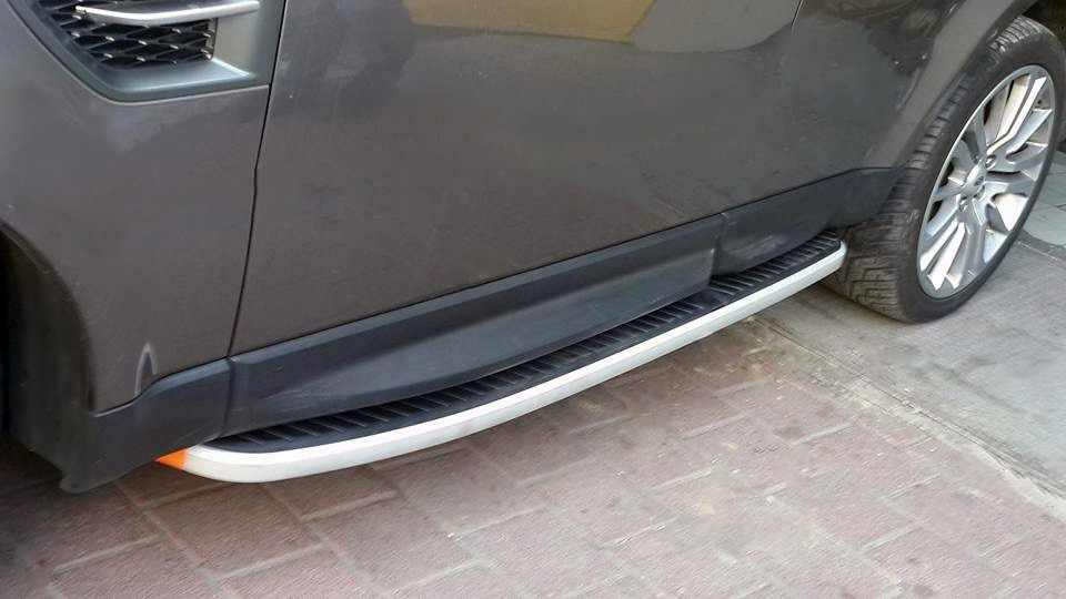 Бокові пороги (2 шт., Алюміній) для Range Rover Sport 2005-2013 рр