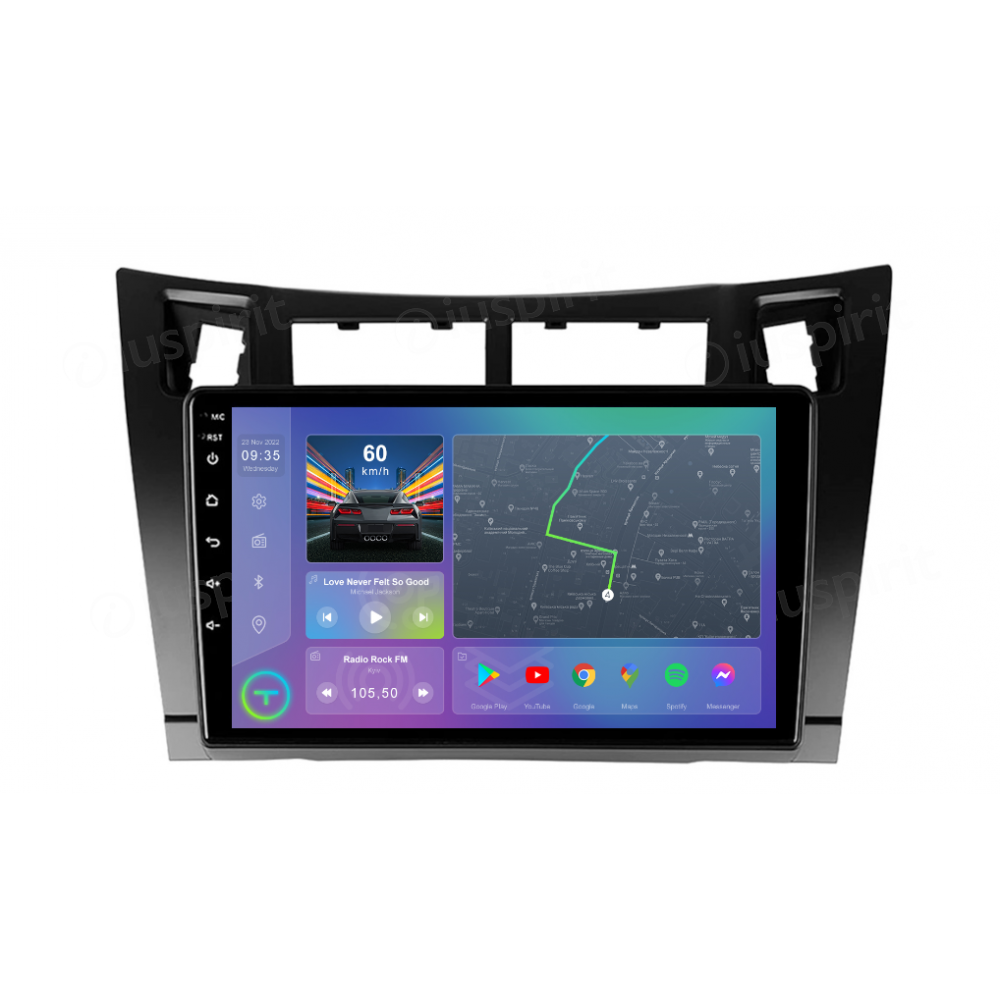 Штатна магнітола Torssen Toyota Yaris Vios 05-11 FL9 4+64Gb 4G Carplay DSP