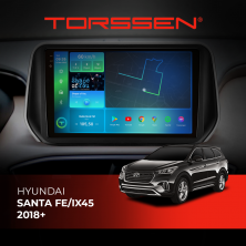 Штатна магнітола Torssen 2K Hyundai Santa Fe/IX45 2018+ F106128 4G Carplay DSP