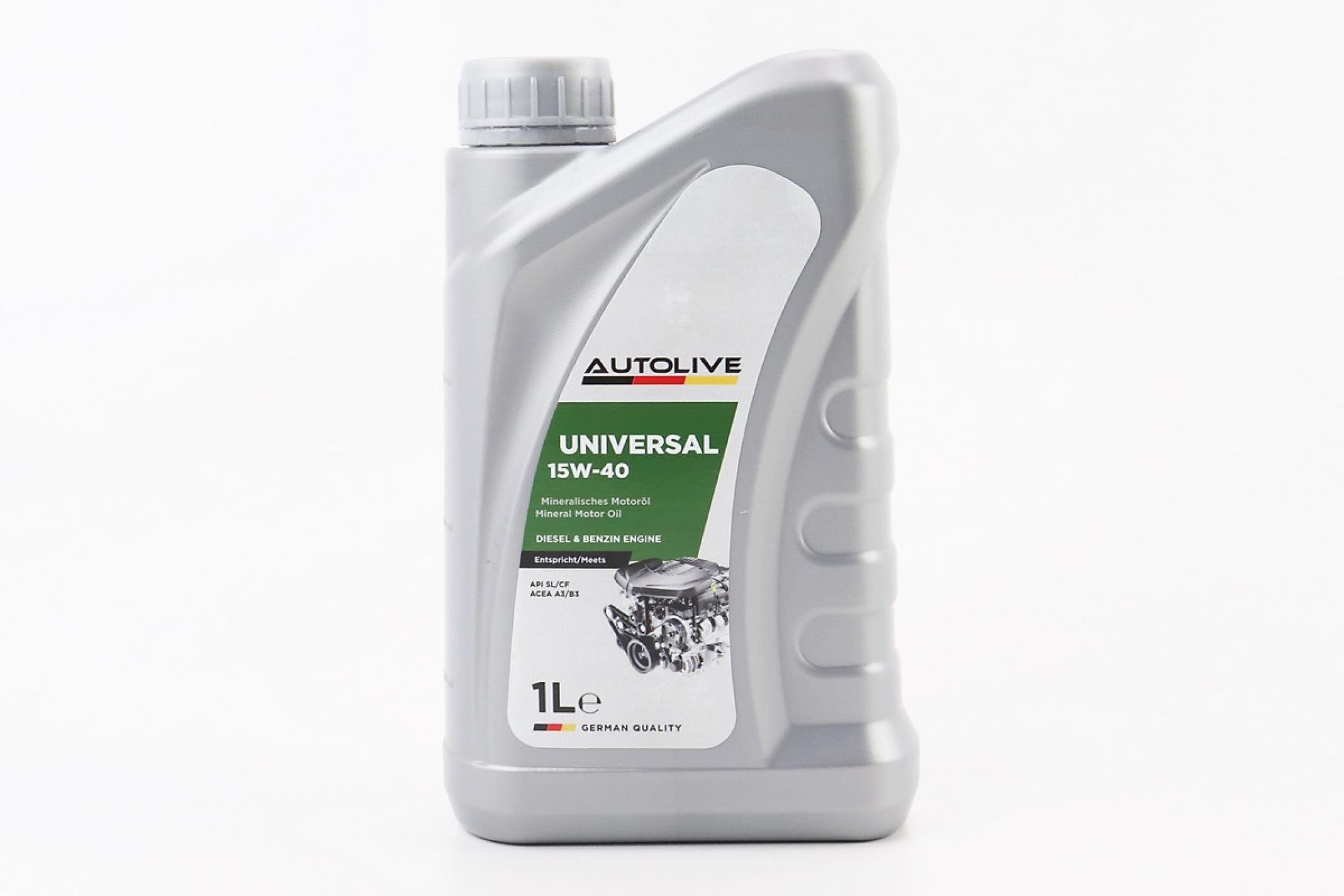 Масло 4T 15W-40 - мінеральна універсальна `Universal`, 1L KS