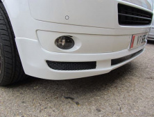 Накладка на передній бампер Sport 1 (під фарбування) Volkswagen T5 2010-2015 рр.