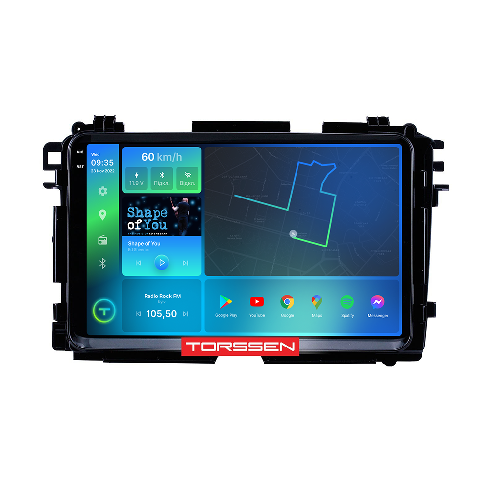 Штатна магнітола Torssen 2K DTS Honda XRV/HRV/XNV 2015+ F9432 4G Carplay DSP