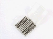 Біта двостороння PH2/PH2 65мм 1/4` S2 10шт KS