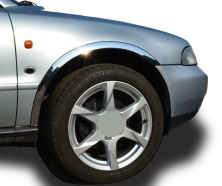 Накладки на арки (4 шт, нерж) Audi A4 B5 1994-2001 рр.
