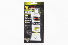 Герметик силиконовый высокотемпературный ПРОЗРАЧНЫЙ `Gasket Maker CLEAR` 85g KS