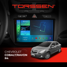 Штатна магнітола Torssen 2K Chevrolet Cobalt/Ravon R4 F9232 4G Carplay DSP