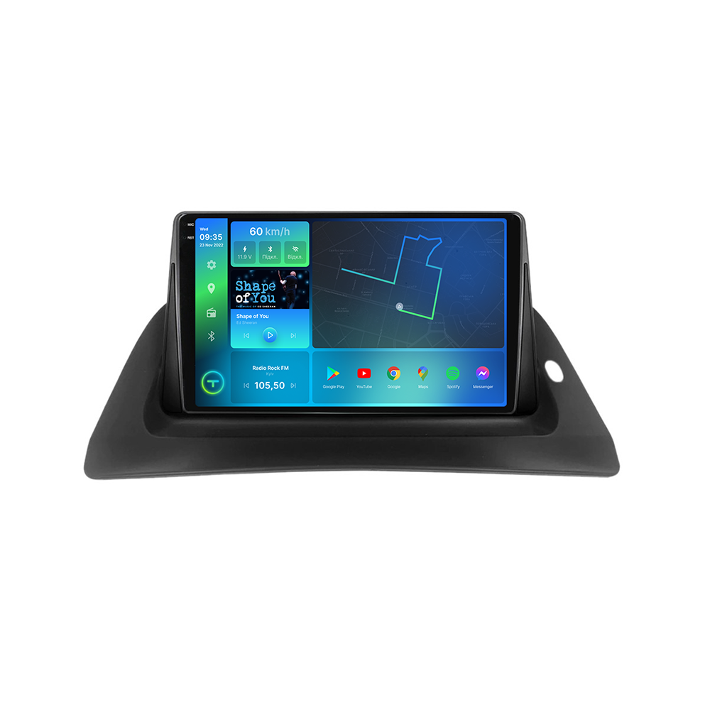 Штатна магнітола Torssen 2K DTS Renault Kangoo 13- F9432 4G Carplay DSP