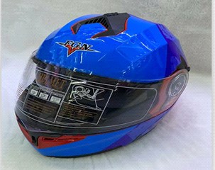 Шолом-інтеграл (mod: 108) (size: L, синій) FGN