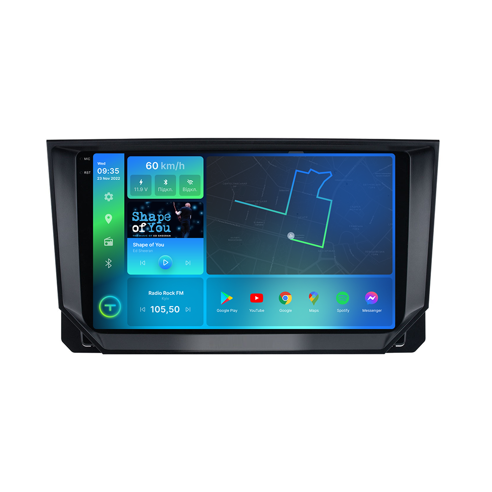 Штатна магнітола Torssen 2K Seat Ibiza 18+ F98256 4G Carplay DSP