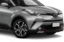 Накладки на противотуманки (2 шт, нерж) Toyota C-HR 2016-2023 рр.