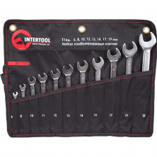 Набор комбинированных ключей 11 шт. INTERTOOL