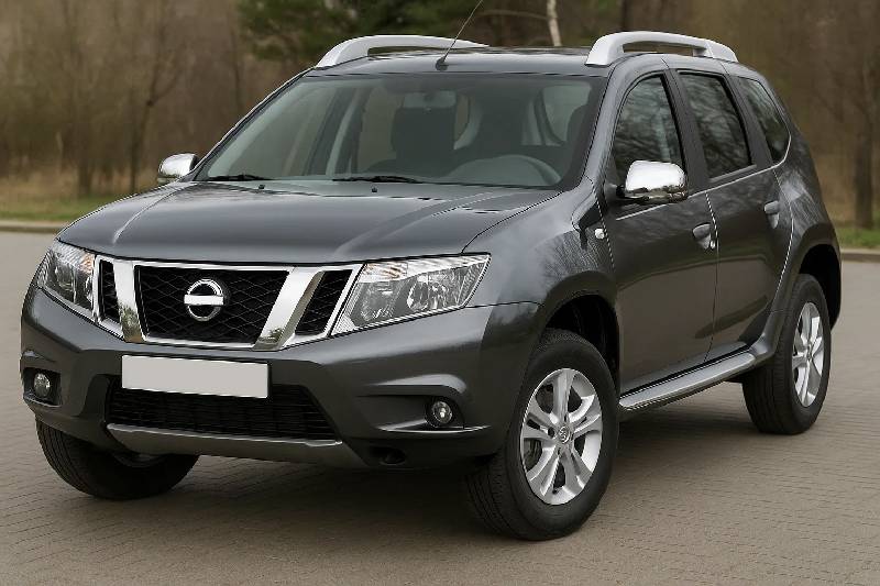 Накладки на дзеркала V1 (2 шт, ABS) Nissan Terrano 2014- рр.