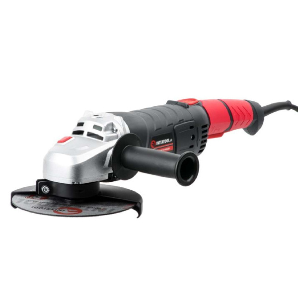 Шлифмашина угловая 1800Вт, диаметр круга 180мм, 8000 об/мин