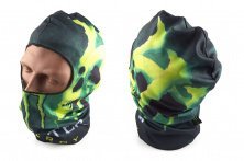 Підшоломник (mod:WL-AC003) (MONSTER ENERGY, чорний) KML
