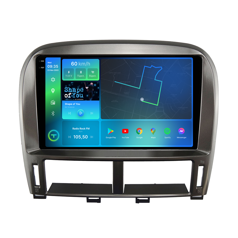 Штатна магнітола Torssen 2K Lexus LS 01-06 F98256 4G Carplay DSP
