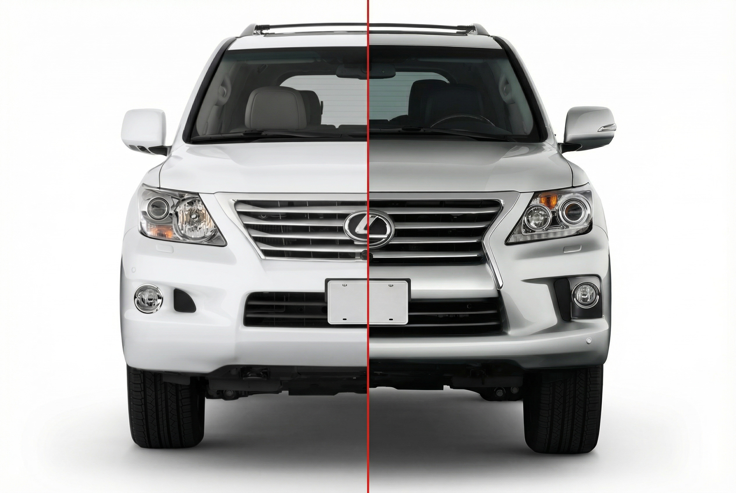 Комплект рестайлінгу 2008-2012 на 2012-2016 Standart для Lexus LX570/450d 2008-2022 рр