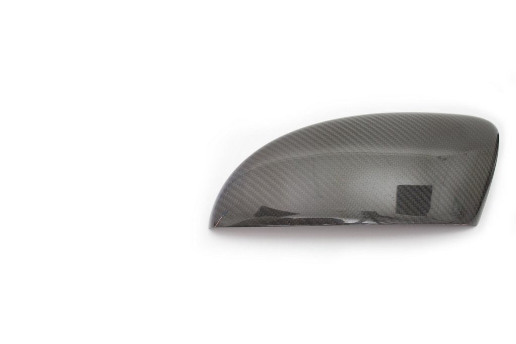 Накладки на дзеркала (2 шт, натуральний карбон) для Volkswagen Beetle 2011-2015 рр