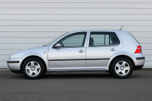 Зовнішня окантовка вікон (4 шт, нерж) Carmos - Турецька сталь Volkswagen Golf 4 1997-2006 рр.