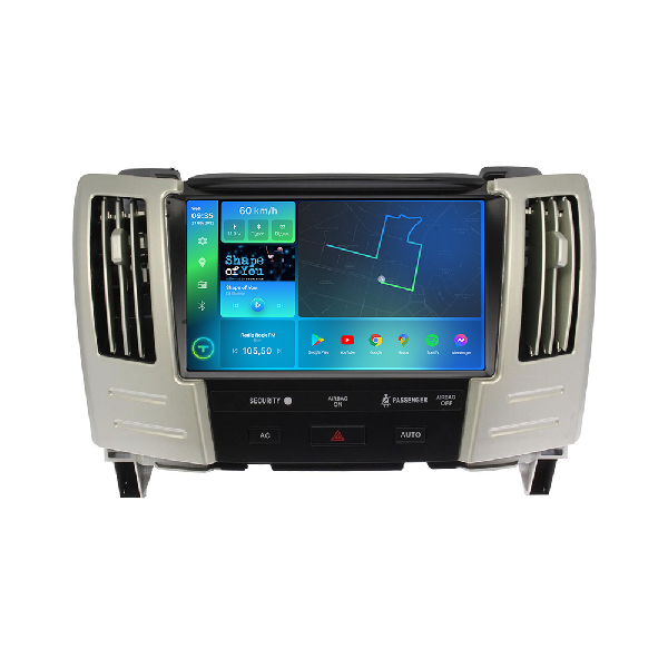 Штатна магнітола Torssen Lexus RX 03-09 base F9464 4G Carplay DSP з кнопками