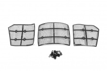 Захисна сітка на решітку радіатора (2013-2017) Toyota Land Cruiser Prado 150 2009-2023 гг.
