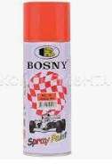 Краска (оранжево красная , акриловая) BOSNY (400мл) KS