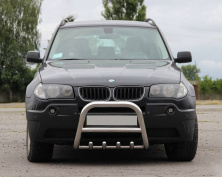Кенгурятник (нерж.) 60 мм BMW X3 E83 2003-2010 рр.