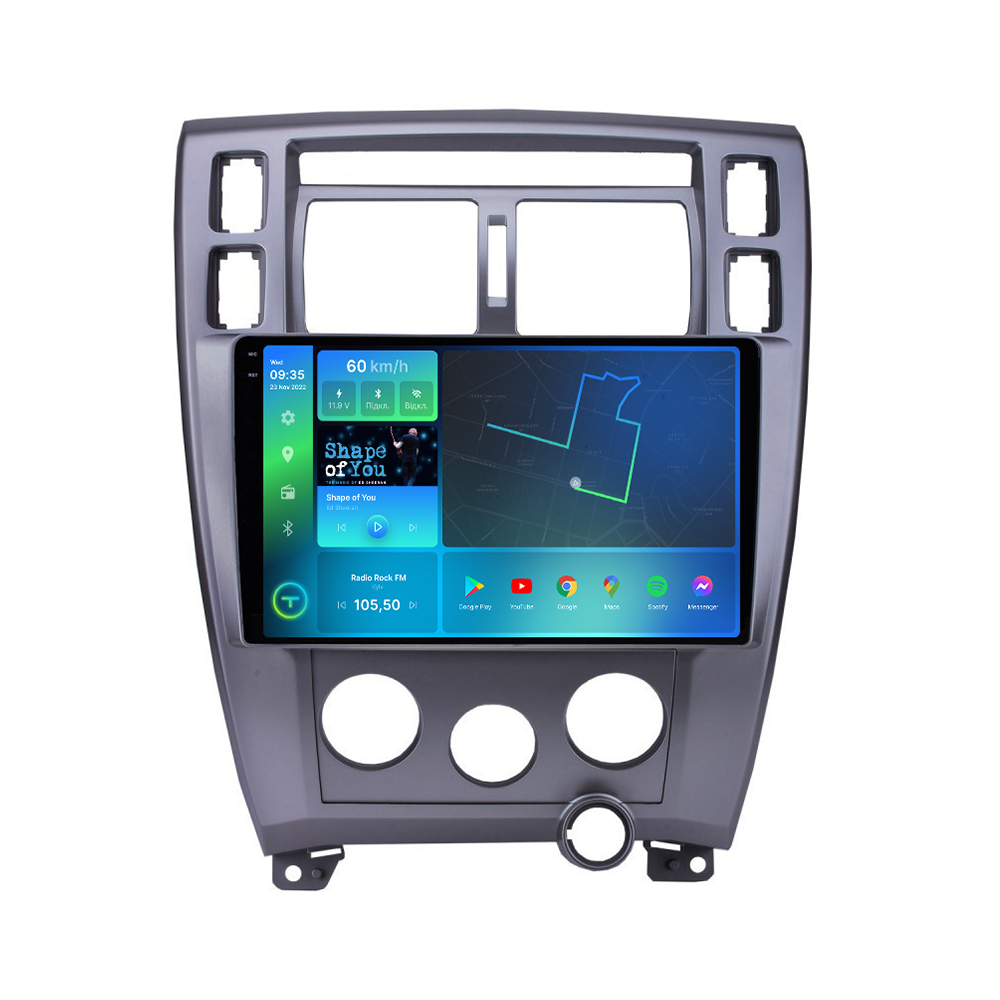 Штатна магнітола Torssen 2K Hyundai Tucson 1 04-09 F108256 4G Carplay DSP